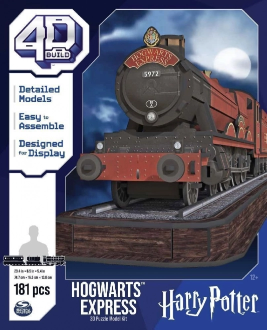 4D Puzzle Harry Potter Hogwarts Express