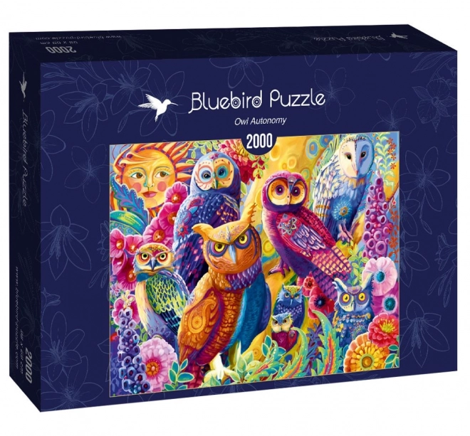 Bluebird Puzzle Eulenverwaltung 2000 Teile