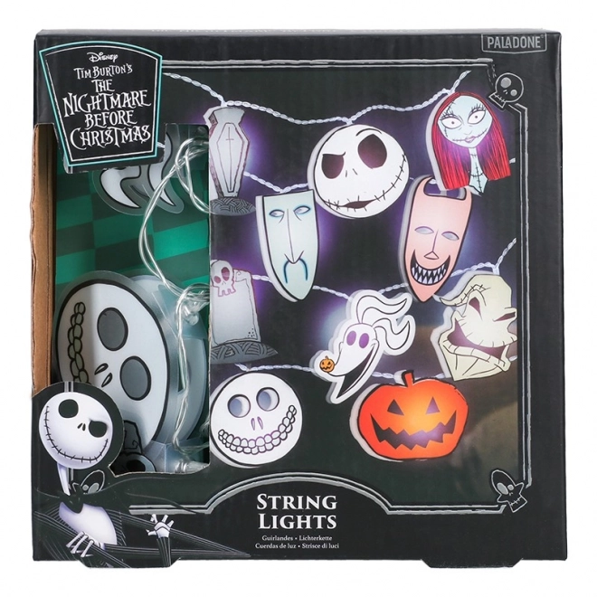 Lichterkette im Nightmare Before Christmas Design