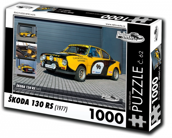 Retro Autos Puzzle Škoda 130 RS 1000 Teile