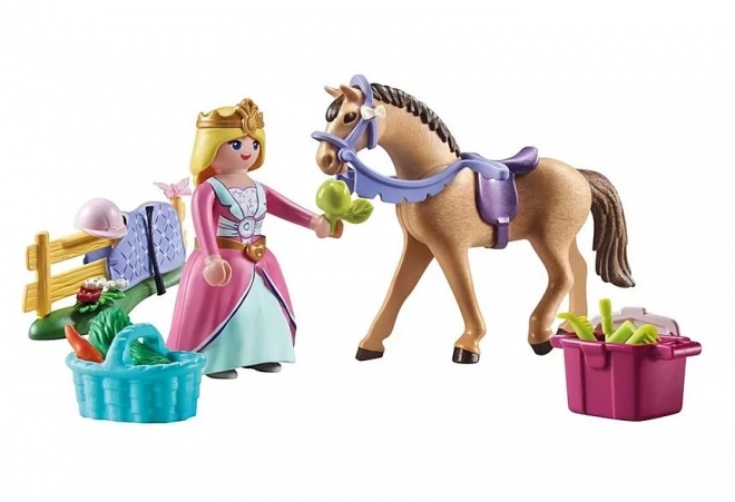 Prinzessin und Pferd Spielset