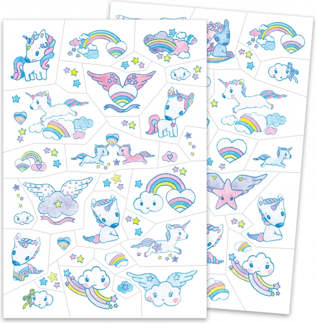 Zauberhafte Einhorn Tattoos von DJECO