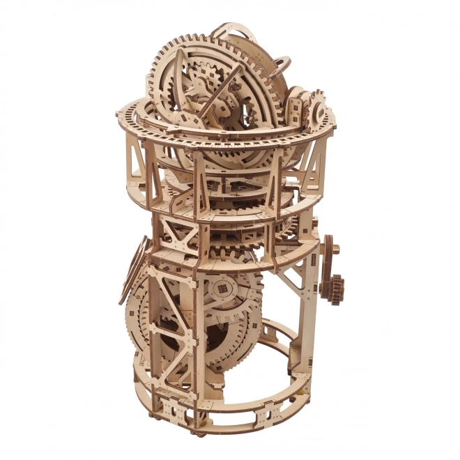Ugears hölzernes mechanisches Uhrenmodell mit Tourbillon