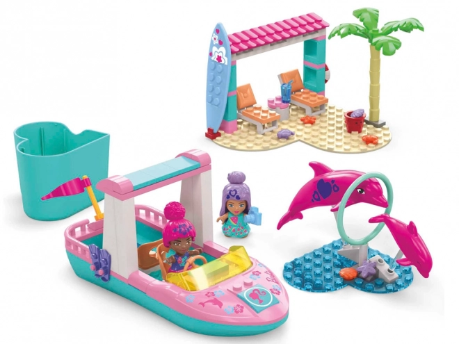 Mega Bloks Barbie Delfin Abenteuer