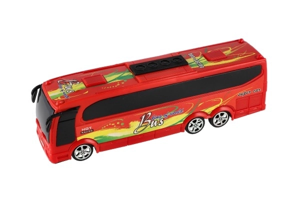 Plastikbus mit Rückziehmotor 25cm