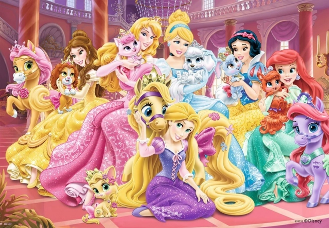 Ravensburger Puzzle Disney Prinzessinnen und ihre Haustiere 2x24 Teile