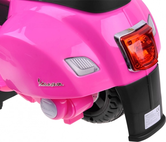 Elektrischer Kinderroller Vespa – rosa