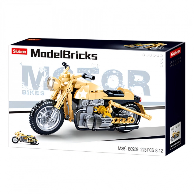 Sluban Armee Motorrad Baustein-Set