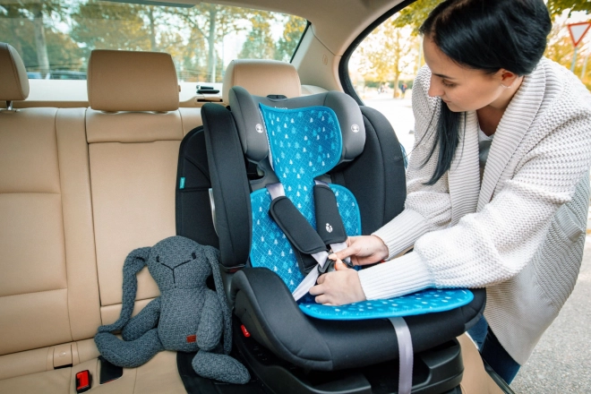 Atmungsaktive Sitzauflage für Kindersitze Zopa Breeze, grau