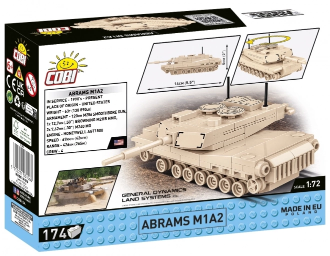 Cobi Konstruktionsset Abrams M1A2