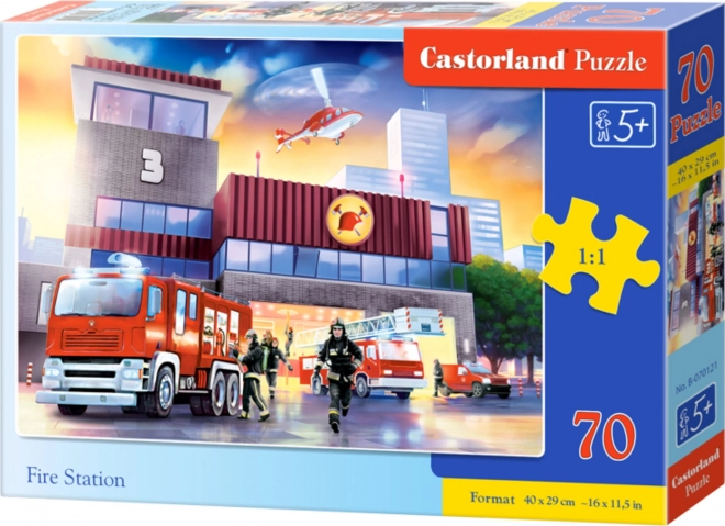 Puzzle 70 Teile Feuerwache