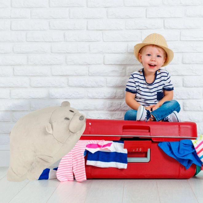 Reisekissen 2-in-1 in Form eines Teddybären