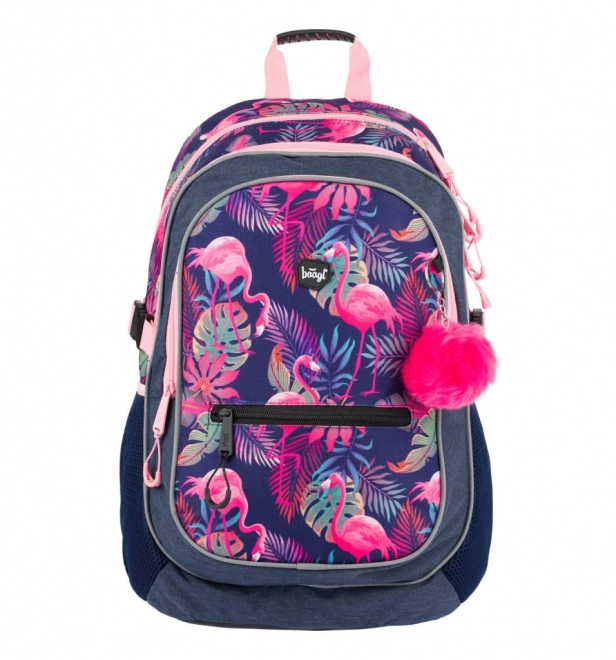 Ergonomischer Schulrucksack Flamingo von BAAGL