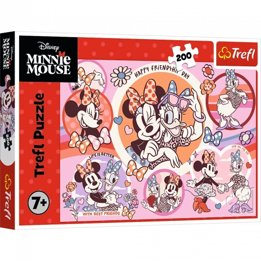 Puzzle mit 200 Teilen – MINNIE MOUSE Gewohnheiten