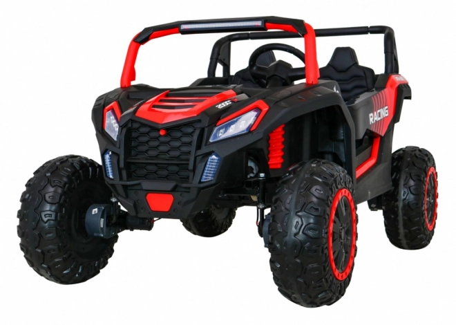 Buggy ATV Racing pro 2 Kinder + Antrieb 4x4 + Fernsteuerung + langsamer Start + MP3 LED – Rot
