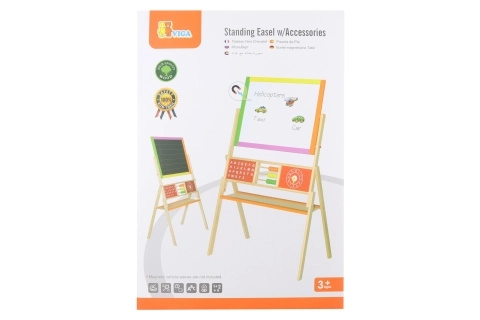 Holztafel 2-in-1 für Kinder