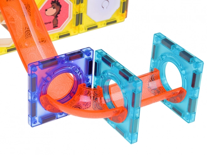 Leuchtende Magnetische Bausteine 3D für Kinder