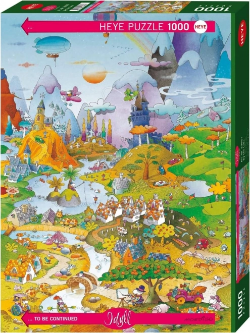 Puzzle 1000 Teile Idylle - See