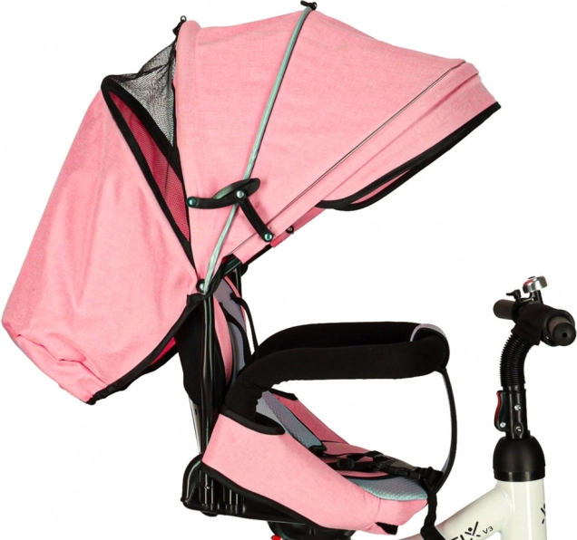 Kinder Dreirad Trike Fix V3 mit Drehbarem Sitz und Verdeck
