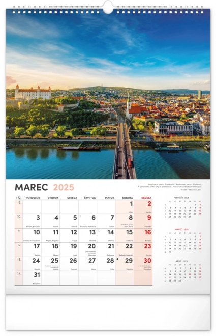 Wandkalender Unser Slowakei 2025