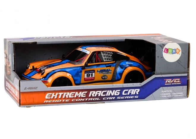 Ferngesteuertes Auto RC Drift 1:16 Gummiräder Orange