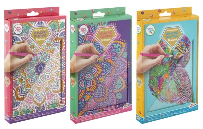Diamantmalerei A5 Mandala Notizblock