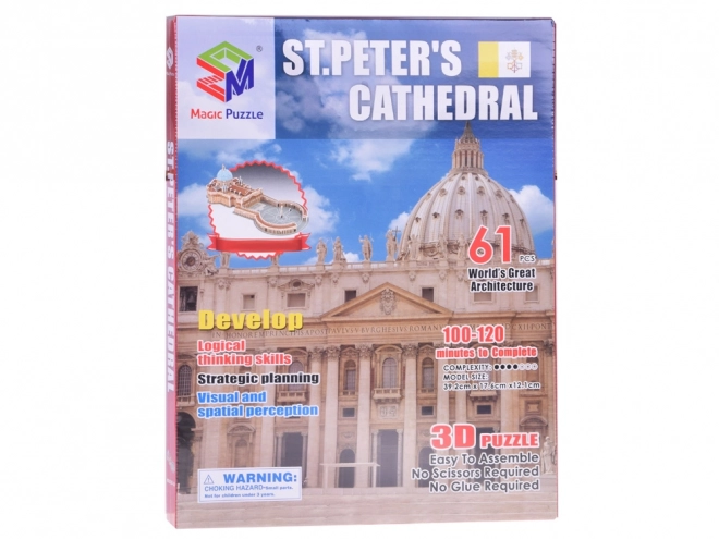 3D-Puzzle Basilika St. Peter Vatikan