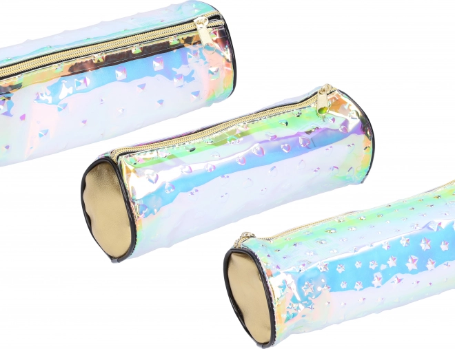 Transparente Etui-Federtasche 21 × 8 cm