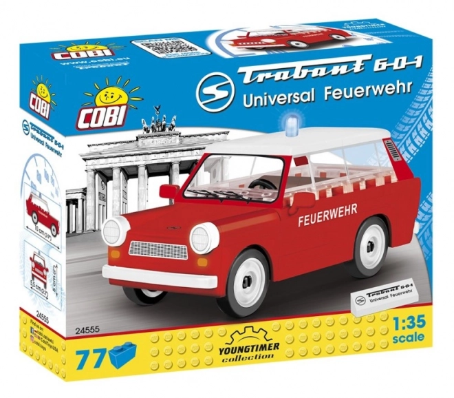 Youngtimer Trabant 601 Universal Feuerwehr Bausatz