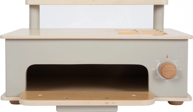 Authentischer Holzofen mit Klick-Drehknopf