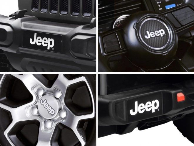 Kinderakku-Auto Jeep Wrangler Rubicon 4x4 – Schwarz