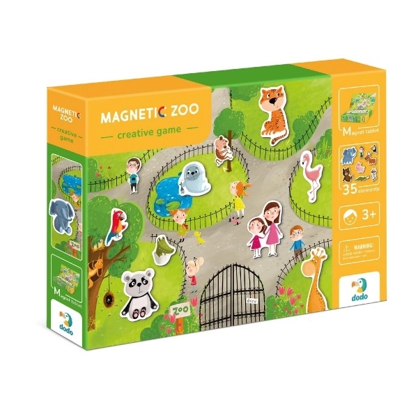 Zoo-Tiermagnete Spielset