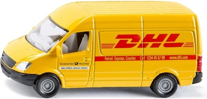 Realistische Optik mit authentischen DHL-Aufdrucken