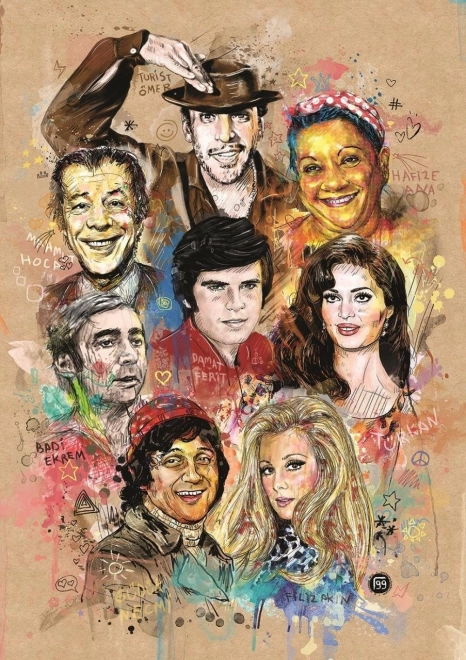 Kunst Puzzle Türkische Filme 1000 Teile