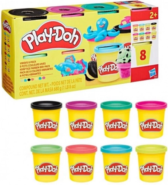 Play-Doh Set mit 8 Bechern