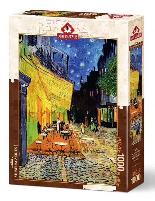 Puzzle Museum Serie: Terrasse eines Nachtcafés