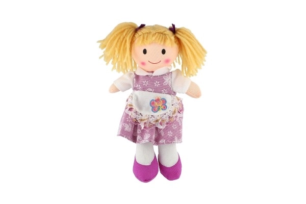 Kuschelweiche Stoffpuppe 20x13 cm in 4 Farben