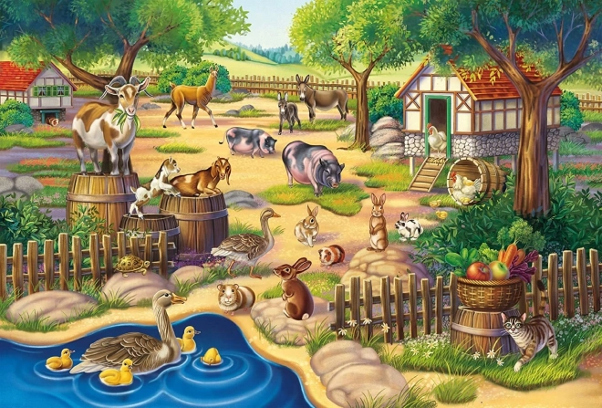 Puzzle Meine Lieblingstiere 3x48 Teile
