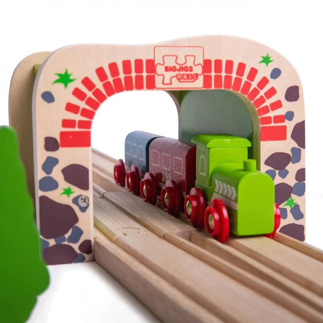 Bigjigs Rail Doppeltunnel