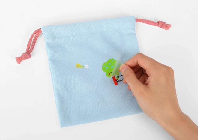 Woopie Kreativset Magische Tasche mit Aufklebern