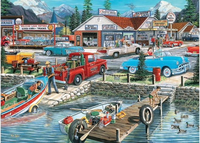Eurographics Puzzle Let's Go Fishing 1000 Teile