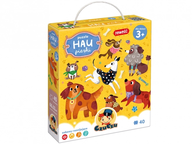 Puzzle 40 Teile Hunde - HAU