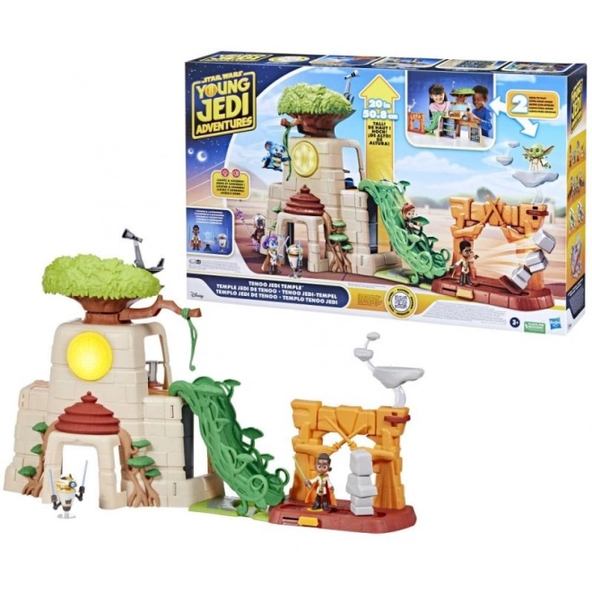 Interaktives Jedi-Tempel-Spielset Star Wars Tenoo mit 2 Figuren