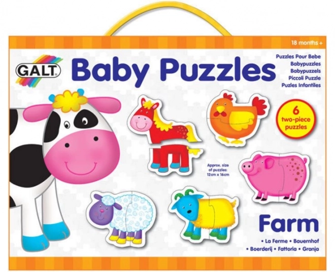 Baby-Puzzle Bauernhof