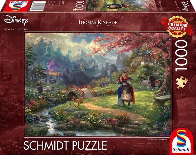 Puzzle Mulan: Blumen der Liebe 1000 Teile