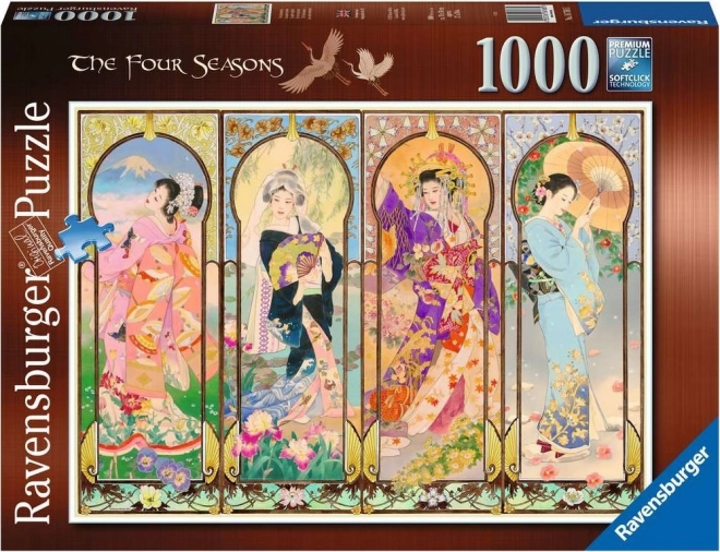 Ravensburger Puzzle Vier Jahreszeiten 1000 Teile