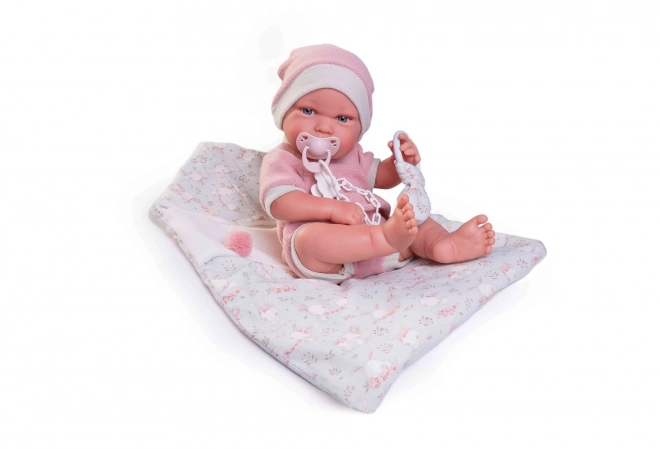 Realistische Babypuppe mit Vinylkörper - 42 cm