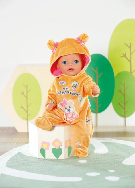 BABY Born Little Overall Bärchen, 36 cm