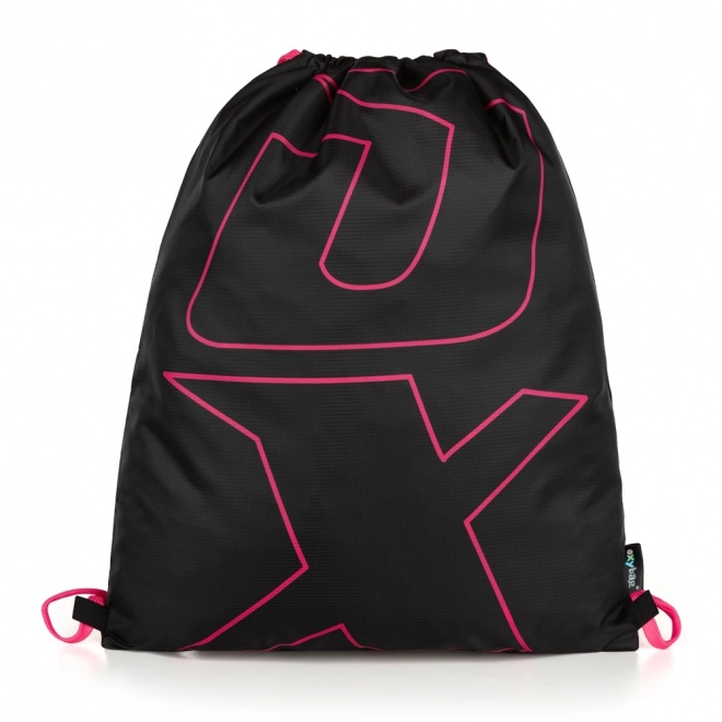 Sportbeutel Pink Schwarz OXY