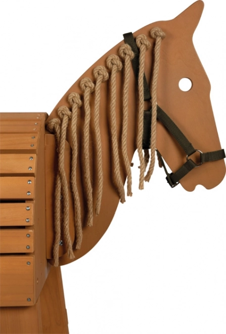 Braunes Holzpferd Small Foot